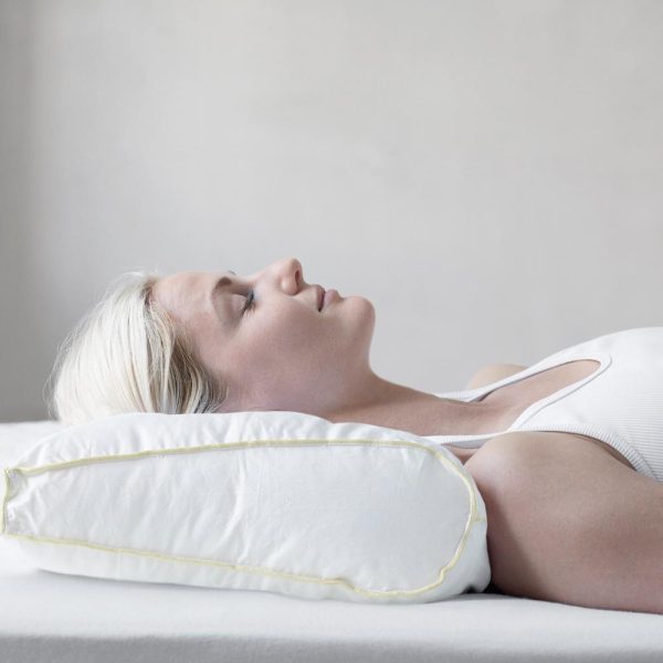 Fossflakes Chiropractic pillow med betræk - ergonomisk og kiropraktisk pude